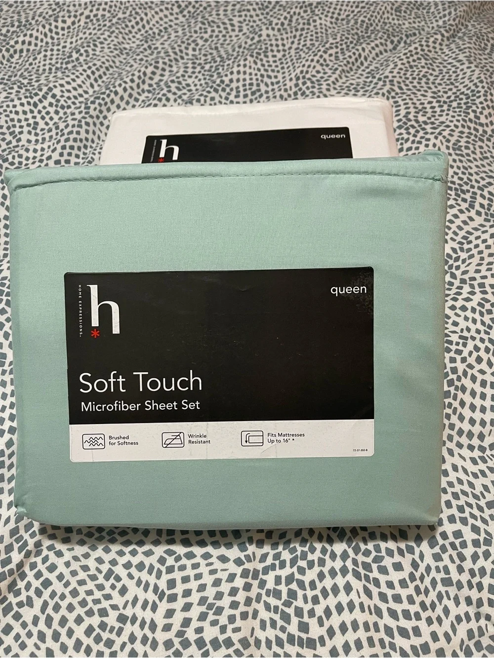 Soft Touch Microfiber Sheet Set - Mint (Queen)